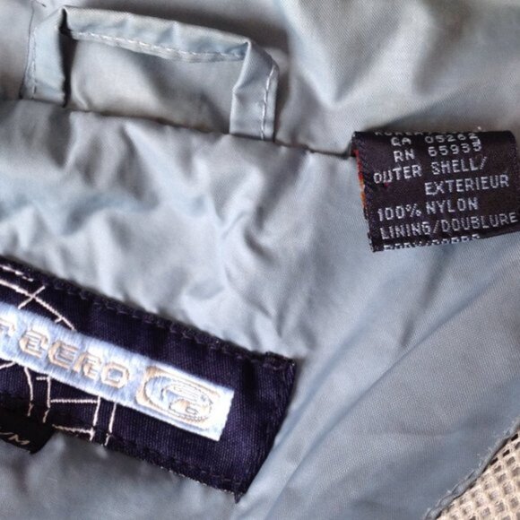 Point Zero men's blue hooded zip up windbreaker jacket size M - Picture 11 of 11